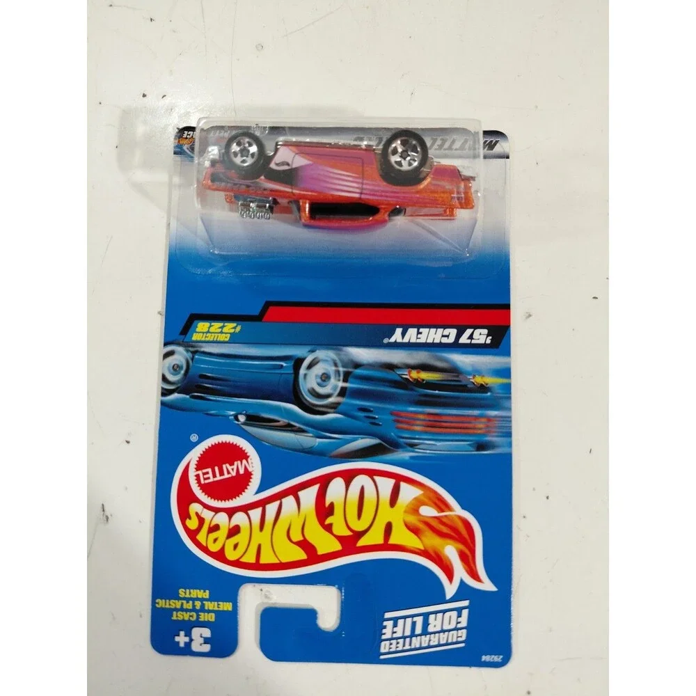 NIP Hot Wheels 1999 Main Line 1:64 Die Cast 1957 Chevrolet Bel Classic Car
